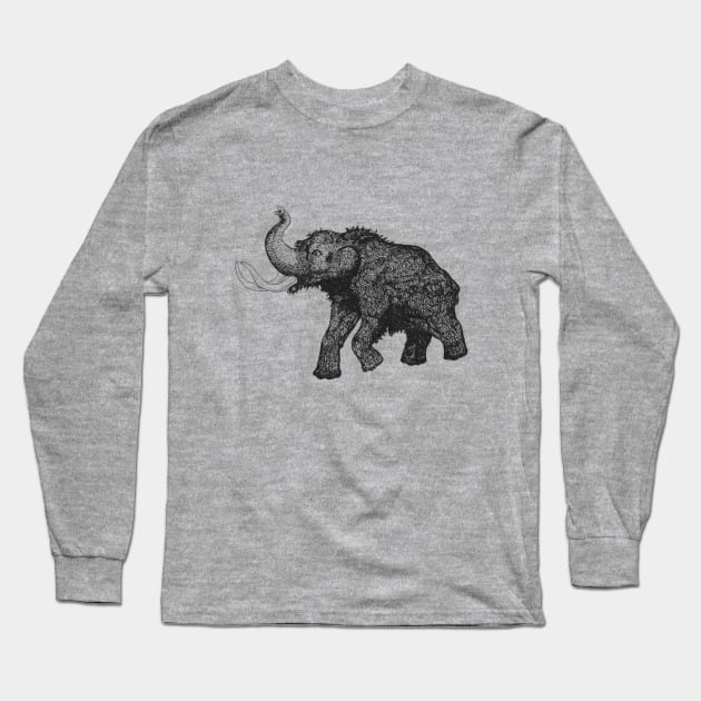 Mastodon! Long Sleeve T-Shirt by Herndy